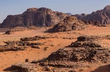 Private full-day trip to Wadi Rum Valley of Moon Martian Desert from Dead Sea