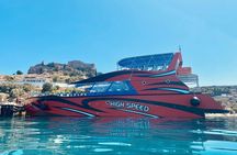 High-Speed Boat Trip to Lindos