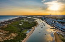 Marriage Proposal Sunset Tour in Catamaran on Ria Formosa