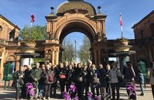 Copenhagen on foot and Tivoli park