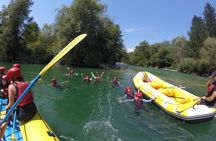 Canyoning and rafting experience in Bled