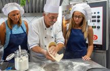 Hands-on pizza and gelato cooking class overlooking Positano