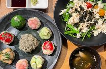 Sustainable Vegetable Temari Sushi Cooking Class in Asakusa
