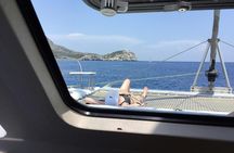 Private Full Day Catamaran Cruise from Rhodes with Lunch