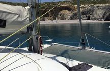 Private Full Day Catamaran Cruise from Rhodes with Lunch