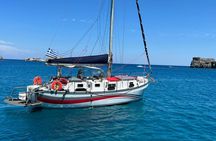 Sailing Tour Around Lindos with Food and Drinks