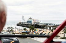 City Sightseeing hop-on hop-off bus tour of Bournemouth