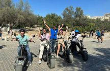 Action Camera Adventure Tour around the Acropolis by E-Scooter