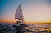 Private catamaran sunset cruise from Rethymno