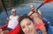 Kayaking with beach BBQ on Lake Ohrid