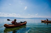 Kayaking with beach BBQ on Lake Ohrid