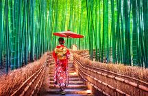Kyoto Sanzen-in, Arashiyama and Bamboo Grove Full Day Tour