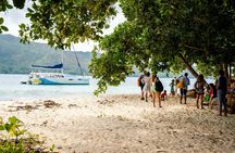 Catamaran tour to Cousin, Curieuse, and St. Pierre islands