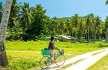 La Digue by boat and bike from Mahé and Praslin