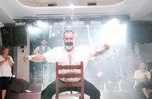 Traditional Greek night with dinner and live music in Santorini