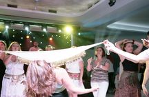Traditional Greek night with dinner and live music in Santorini