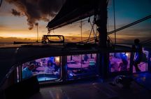 Baie Ternay Marine Park sunset catamaran cruise from Mahé