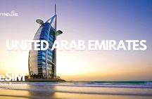 UAE data eSIM from 0.5GB daily to 50GB for 30 days