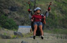Tandem Paragliding with Pilot and Beach Tour in Lombok