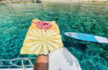 Full-Day Porto Conte Natural Park Catamaran Tour from Alghero