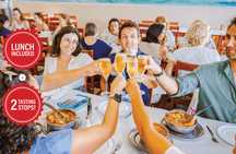 Lisbon walking guided tour with food tasting and ferry tickets
