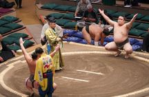 Tokyo Grand Sumo Tournament Guided Tour with Premium Tickets