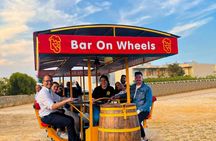 Malia party bike tour
