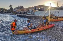 Moonlight Kayaking with Dinner from Villajoyosa