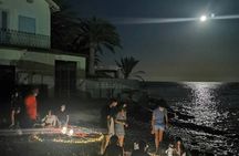 Moonlight Kayaking with Dinner from Villajoyosa
