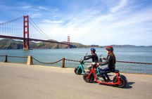 Electric Scooter Rental with GPS-Narrated Tour to Golden Gate Bridge