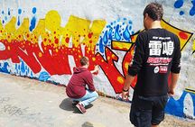 Graffiti workshop in Mauerpark Berlin