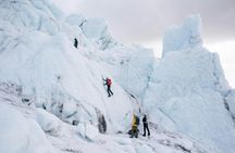 Glacier hike and ice climbing tour in Iceland
