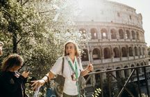 Colosseum with the arena floor, Roman Forum and Palatine Hill tour