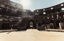 Colosseum with the arena floor, Roman Forum and Palatine Hill tour