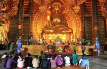Bai Dinh Pagoda and Trang An Guided Tour with Buffet Lunch