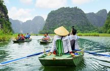 Bai Dinh Pagoda and Trang An Guided Tour with Buffet Lunch