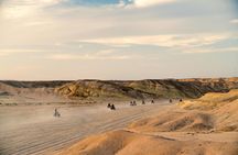 Quad sunset with barbecue and camel riding in Marsa Alam