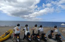 E-Scooter city tour with camel safari across Maspalomas dunes