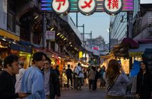 Guided Bar Hopping Night Tour in Ueno with Food and Drinks