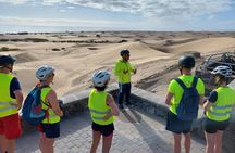 E-Bike city tour with camel safari across Maspalomas dunes
