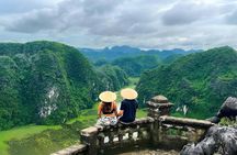 Hoa Lu, Tam Coc and Mua Cave from Hanoi with Buffet Lunch