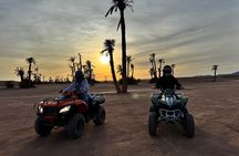 Evening Quad Bike at Palmeraie Area with Tea Tasting from Marrakech