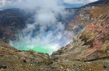 Kamishiromi Kumanoza Shrine, Mt. Aso and Kurokawa Onsen Guided Tour