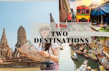 Damnoen Saduak Floating Market and Ayutthaya Tour from Bangkok