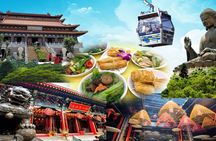 Lantau Cable Car and Big Buddha Guided Tour with Lunch in Hong Kong