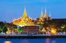 Grand Palace, historic temples private tour with canal cruise