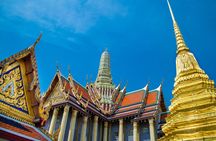 Grand Palace and historic temples private tour with canal boat ride
