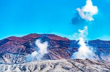 Aso Volcano, Onsen and Aso Shrine Full Day Tour from Fukuoka