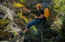 Abseiling and canyoning adventure at Juggler Canyon in Blue Mountains