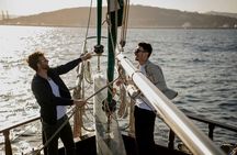 Barcelona eco-catamaran tour at sunset with live music